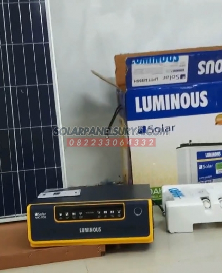Jual Paket Solar Home System 200 wp | SHS Tenaga Surya 1200 watt ...