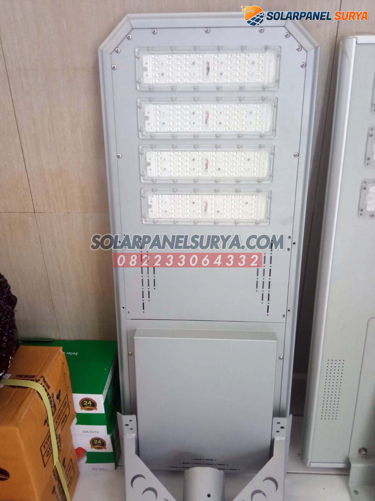 distributor Lampu PJU Tenaga Surya All In One 60 Watt Octagon