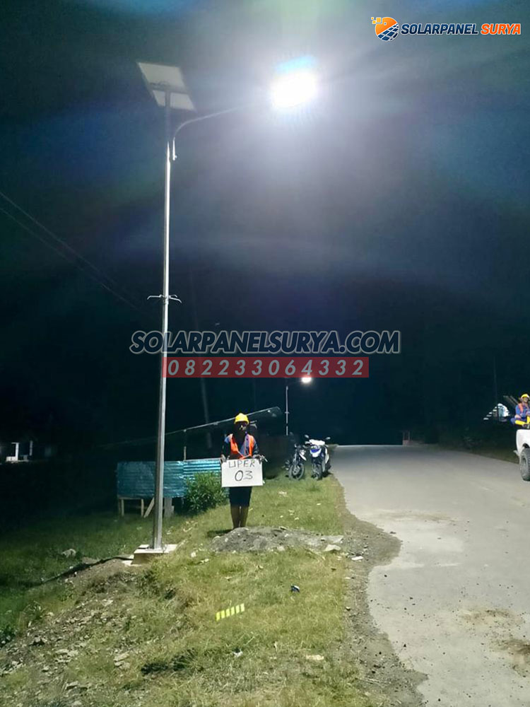 Jual Lampu Jalan PJU Solar Cell di Nabire Papua